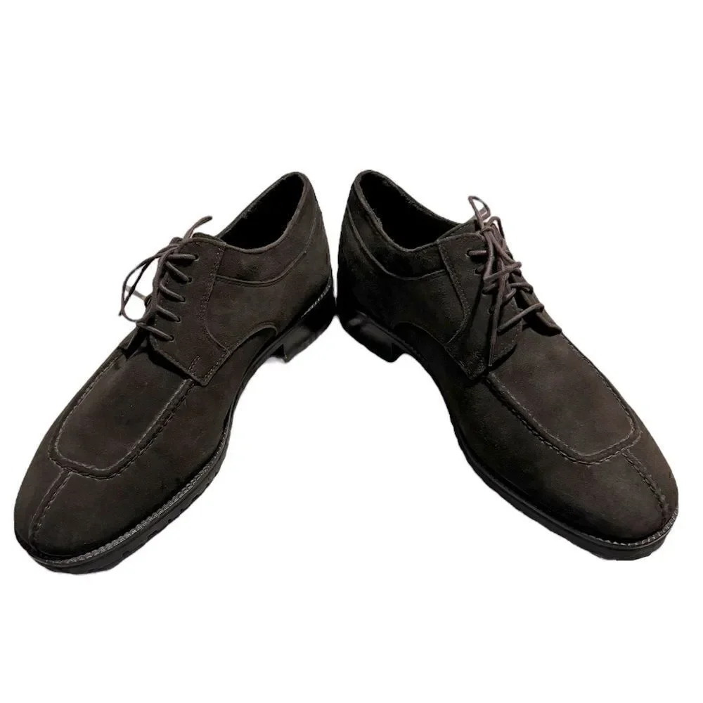 Cole Haan Suede NikeAir Sole Split-Toe Lace-up Oxford Sz 9 Perfect Condition